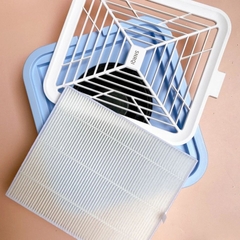 Máy Hút Bụi Nail SNRQI WL008 Tích Điện Có Màng Lọc Tháo Rời