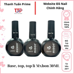 Base Top Mxbon 30ml – Base, Top Bóng, Top Lì Gel Nail Dung Tích Lớn