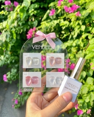 Bảng Màu Sơn Gel Mắt Mèo VENDEENI 4 Ô – Nhiều Phân Loại Màu