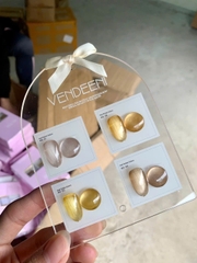 Bảng Màu Sơn Gel Mắt Mèo VENDEENI 4 Ô – Nhiều Phân Loại Màu