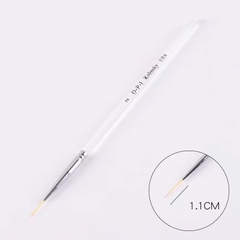 Cọ Vẽ Nail OPI Cán Trong – Cọ Nét Siêu Mảnh Vẽ Line, Vẽ Chi Tiết Nail Art