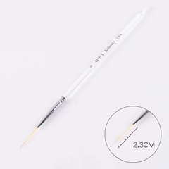 Cọ Vẽ Nail OPI Cán Trong – Cọ Nét Siêu Mảnh Vẽ Line, Vẽ Chi Tiết Nail Art