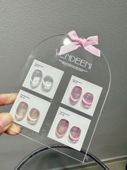 Bảng Màu Sơn Gel Mắt Mèo VENDEENI 4 Ô – Nhiều Phân Loại Màu