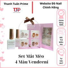 Bảng Màu Sơn Gel Mắt Mèo VENDEENI 4 Ô – Nhiều Phân Loại Màu
