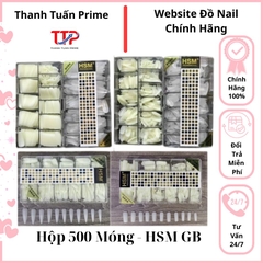Hộp 500 Móng Úp HSM GB – Móng Nail Full Size Đa Kiểu