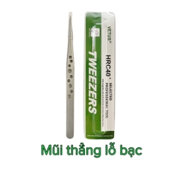 Nhíp Gắp Nail Tweezezers Cao Cấp – Nhíp Gắp Đá, Charm Nail Chính Xác (Mũi Cong/Mũi Thẳng)