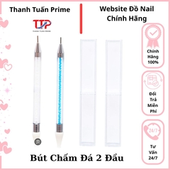 Bút Gắp Đá Nail 2 Đầu Kèm Đầu Sáp