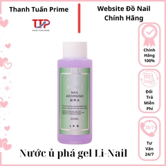 Nước Ủ Phá Gel Li-Nail – Dung Dịch Gỡ Gel Chuyên Dụng 200ml