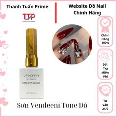 Sơn Gel Vendeeni Tone Đỏ Cherry – Đỏ Rượu – Đỏ Đậm Sang Chảnh, Bền Màu
