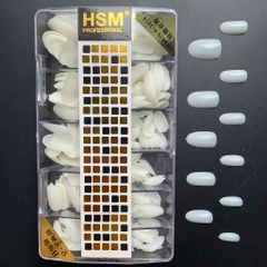 Hộp 500 Móng Úp HSM GB – Móng Nail Full Size Đa Kiểu