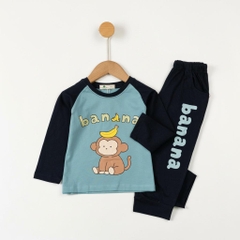 Bộ cotton trẻ em - bé trai ĐB004 2/10 TSD03