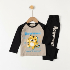 Bộ cotton trẻ em - bé trai ĐB004 2/10 TSD03