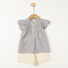Bộ cotton trẻ em - bé gái G001 4/12 VT48