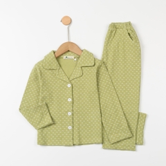 Bộ cotton trẻ em - bé gái ĐG002 4/10 TSD06