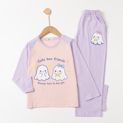 Bộ cotton trẻ em - bé gái ĐG001 8/14 TSD08