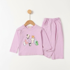 Bộ cotton trẻ em - bé gái ĐG003 1/7 TSD05