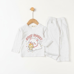 Bộ cotton trẻ em - bé gái ĐG003 1/7 TSD05