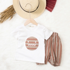 Bộ cotton trẻ em - bé trai B006 1/7 TS07