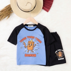 Bộ cotton trẻ em - bé trai B003 2/10 TS12 Lô 1