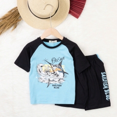 Bộ cotton trẻ em - bé trai B003 2/10 TS12 Lô 1