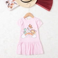 Váy cotton trẻ em - V02 2/10 TS06 lô 2