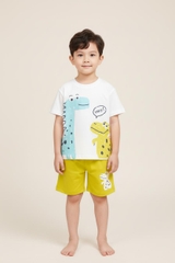 Bộ cotton trẻ em - bé trai B006 2/10 TS18