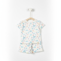 Bộ cotton trẻ em - bé trai B004 6m/36m TS20