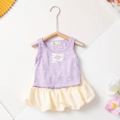 Bộ cotton trẻ em - bé gái G001 1/7 PH1151
