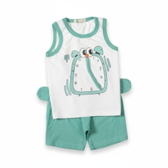 Bộ cotton trẻ em - bé trai B003 1/5 TS08