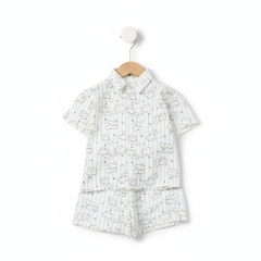Bộ cotton trẻ em - bé trai B002 PH1136