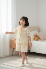 Bộ cotton trẻ em - bé gái G001 3/7 NH38