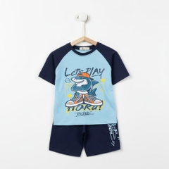 Bộ cotton trẻ em - bé trai B003 2/10 TS12