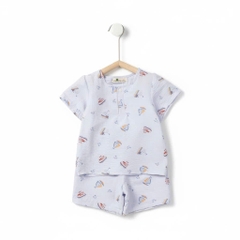 Bộ cotton trẻ em - bé trai B006 2/10 PH1291