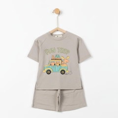 Bộ cotton trẻ em - bé trai B006 2/10 NA31