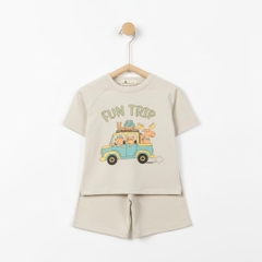 Bộ cotton trẻ em - bé trai B006 2/10 NA31