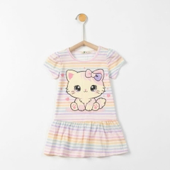 Váy cotton trẻ em - V02 2/10 TS06 HT lô 3