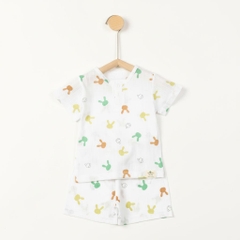 Bộ cotton trẻ em - bé trai B004 9m/36m
