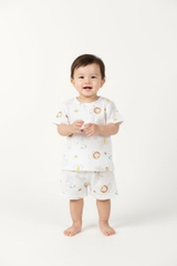 Bộ cotton trẻ em - bé trai B004 9m/36m
