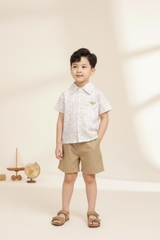 Bộ cotton trẻ em - bé trai B001 2/10 NH55