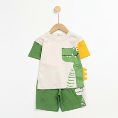 Bộ cotton trẻ em - bé trai B006 2/10