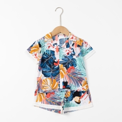 Bộ cotton trẻ em - bé trai B001 10/16 PH1331