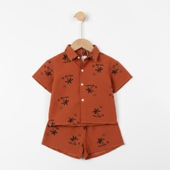 Bộ cotton trẻ em - bé trai B002 2/10 PH1136