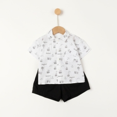 Bộ cotton trẻ em - bé trai B001 2/10 NH55