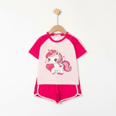 Bộ cotton trẻ em - bé gái G005 4/12  TS40