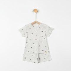 Bộ cotton trẻ em - bé trai B005 9m/36m lô 6