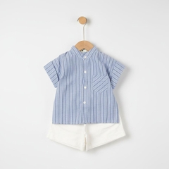 Bộ cotton trẻ em - bé trai B001 2/10 NH55