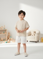 Bộ cotton trẻ em - bé trai B001 2/10 NH55