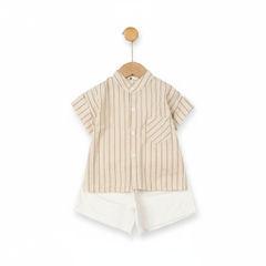 Bộ cotton trẻ em - bé trai B001 2/10 NH55