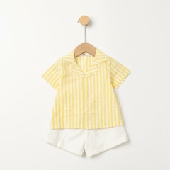 Bộ cotton trẻ em - bé trai B001 NH55 2/10