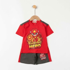 Bộ cotton trẻ em - bé trai B006 2/10